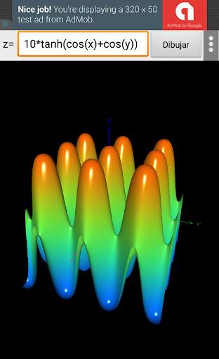 3D Graficador de Funciones screenshot 1