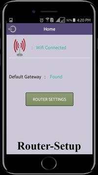 Router Setup WIFI screenshot 1
