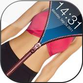 Sexy Girl Zipper Lock Screen 1.0