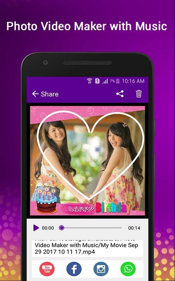 Photo Video Maker with Music screenshot 6