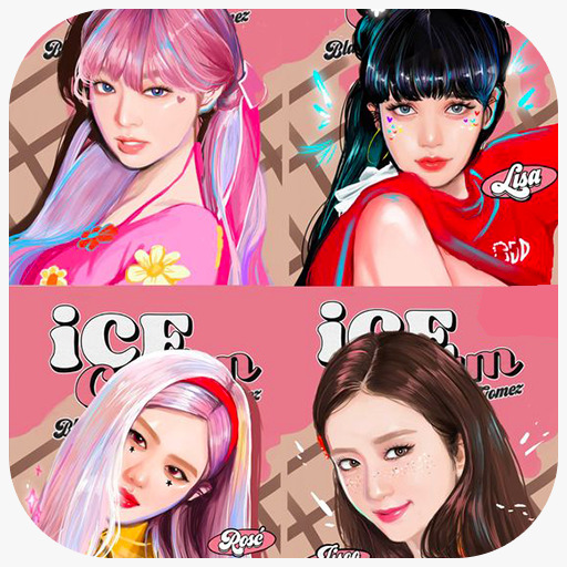Blackpink Wallpaper For Girls Band Pinky icon