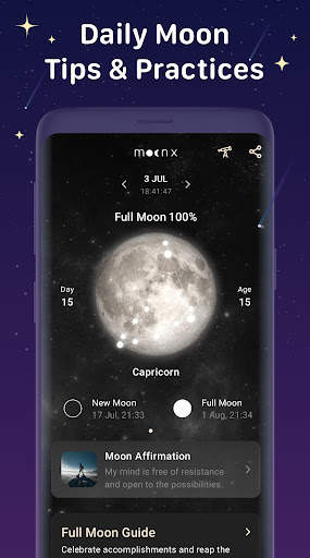 Moon Phase Calendar - MoonX screenshot 2