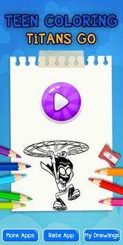 Teen Coloring Titans Go screenshot 1