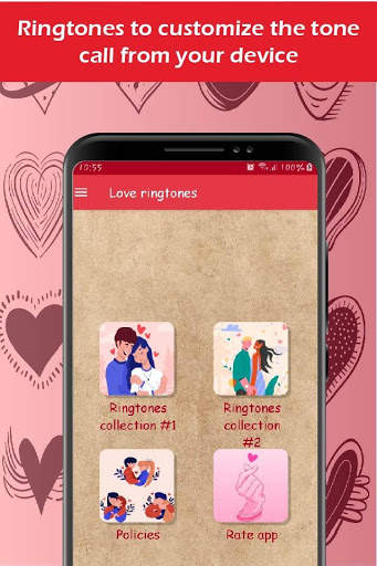 love ringtones, love sounds screenshot 1