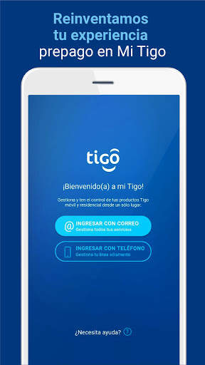 Mi Tigo App screenshot 1