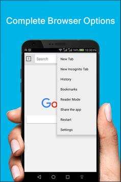 Fast VPN Browser FREE screenshot 2