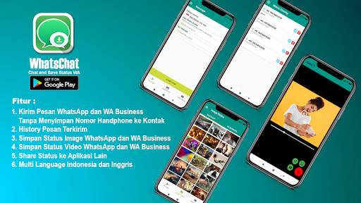 WhatsChat - Chat and Save Status WA screenshot 1