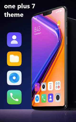Colorful theme OnePlus 7 Pro launcher screenshot 4