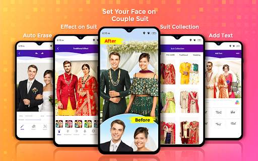 Couple Photo Suit Editor screenshot 4