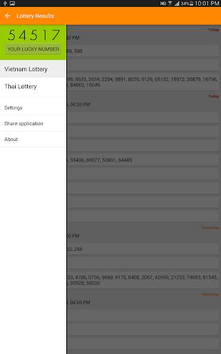 Lottery Results - Southeast Asia Lotteries screenshot 8