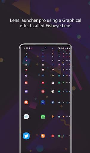 Lens launcher - 3d launcher &  screenshot 2
