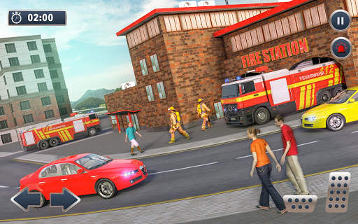 Firefighter Truck Rescue Games screenshot 3
