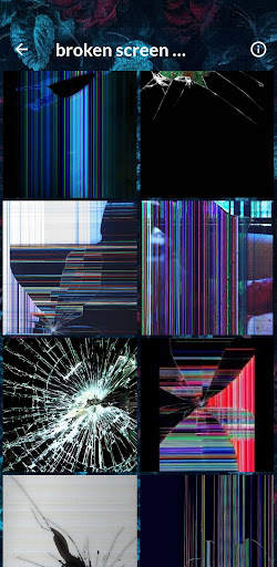 broken screen wallpaper screenshot 4