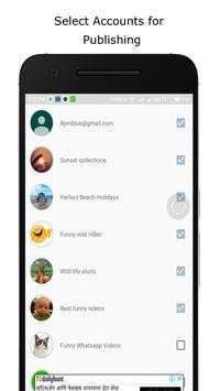 Upload videos to Facebook and Youtube screenshot 4