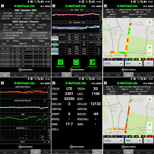 G-NetTrack Lite screenshot 23