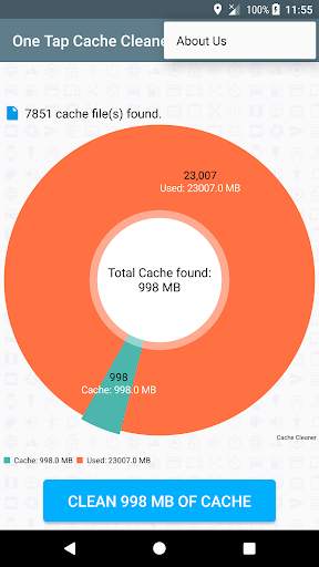 One Tap Cache Cleaner screenshot 3