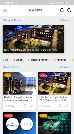 Technology News screenshot 1
