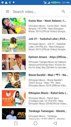 Ethiopian Music Video - Free 🇪🇹 screenshot 1