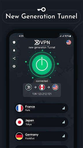 Xd VPN - Fast VPN & secure VPN screenshot 9