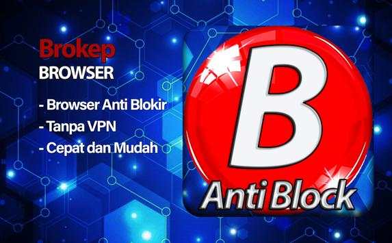 Brokep Browser Anti Blokir - Proxy Browser screenshot 1