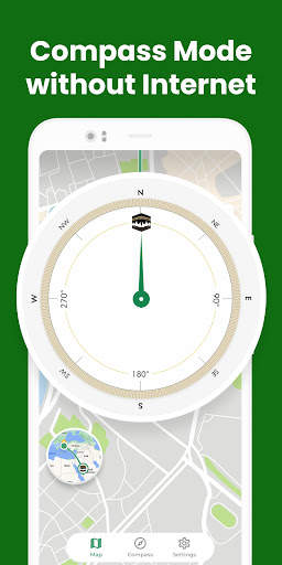 Bussola Trova Qibla al 100% screenshot 2