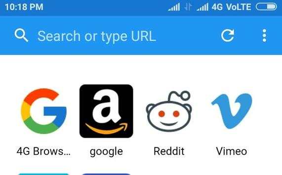 4G Browser screenshot 3