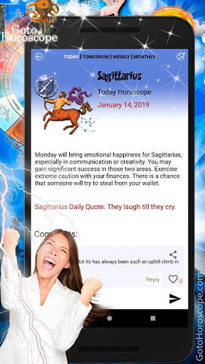 Sagittarius Horoscope - Daily Horoscope 2021 screenshot 3