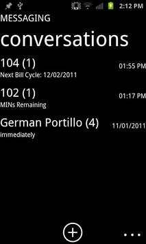 Metro Messaging Lite screenshot 1