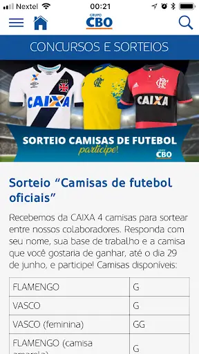 Grupo CBO screenshot 2