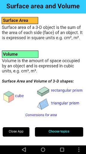 Mathematics 8 Geometry screenshot 3