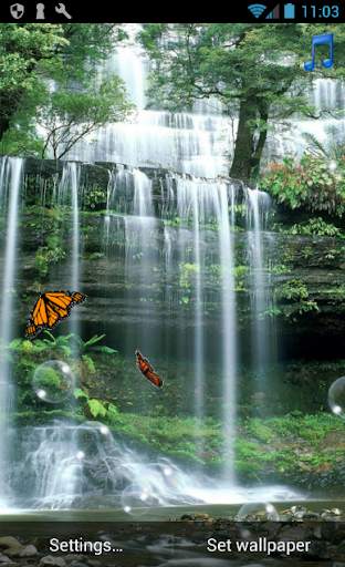 Waterfall Live Wallpaper screenshot 1