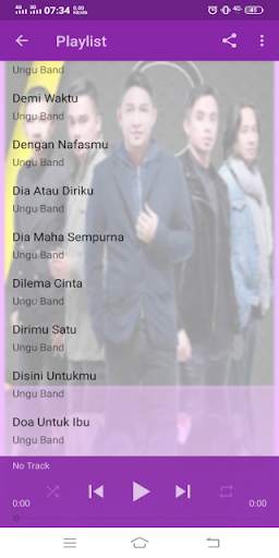 Ungu Band Full Album Offline screenshot 4