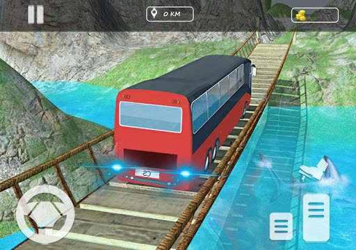 Real Offroad Bus Simulator 2020 Tourist Hill Bus screenshot 3