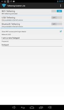 Tethering Control Lite screenshot 6