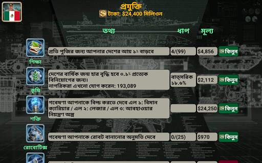 ল্যাটিন আমেরিকা এম্পায়ার screenshot 12