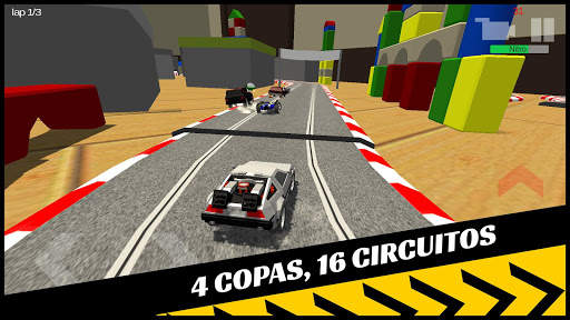 Moad Racing - Carreras LowPoly Gratis screenshot 1