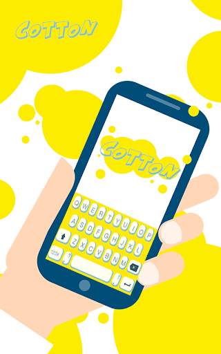 Cotton Keyboard Theme screenshot 4