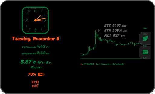 Always On Display - Advanced 3D AOD (CryptoWake) screenshot 9