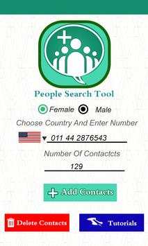 Friend Finder Tool For Whatsapp – Search Friends screenshot 1