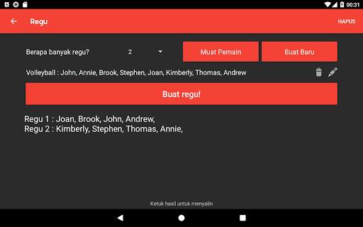 Randomizer  Random Generator - Pembuat keputusan screenshot 12
