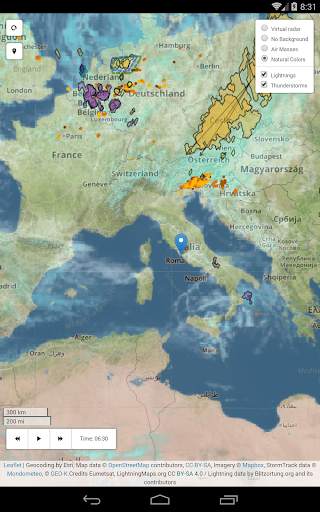 StormTrek: real time thunderstorms nowcasting screenshot 7