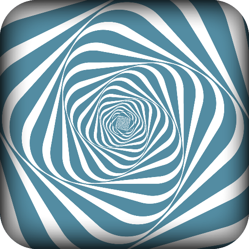 Optical illusion - eye training icon