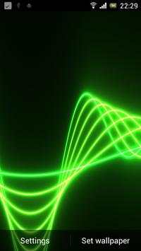 Nexus Neon Wave HD LWP screenshot 6