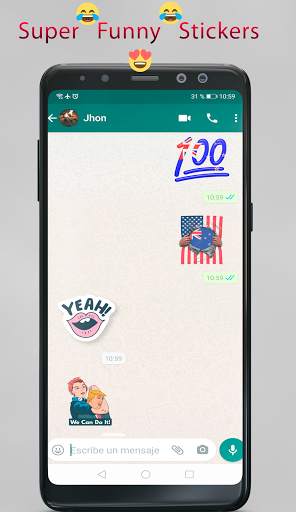 free stickers for whatsapp 2021 (Estickers) screenshot 2
