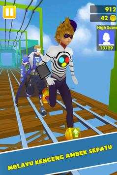 Subway Ladybug Surf Jump Dash Runner 3D скриншот 1