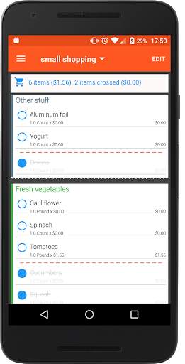 Shop - Grocery Organizer List screenshot 2