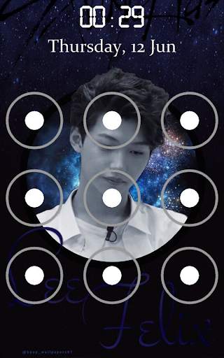 Stray Kids Pattern Lock Screen screenshot 4
