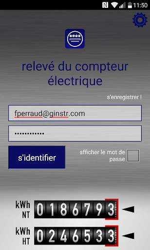 Lecture de compteur électrique screenshot 1