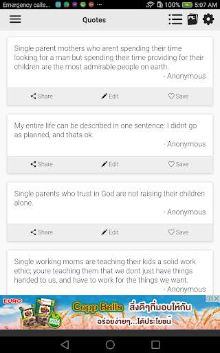 Single Mom Quotes screenshot 2