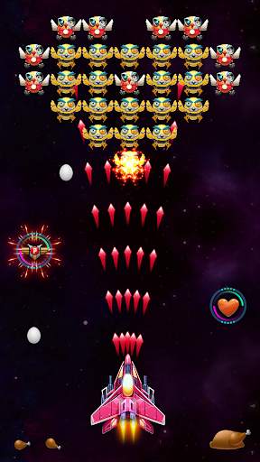 Galaxy Attack: Chicken Shooter screenshot 1